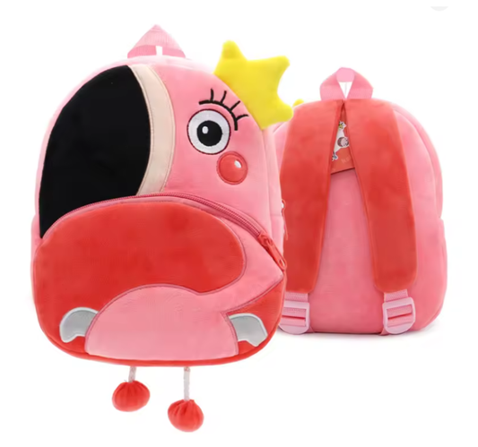 Sac à dos enfant Flamand Rose